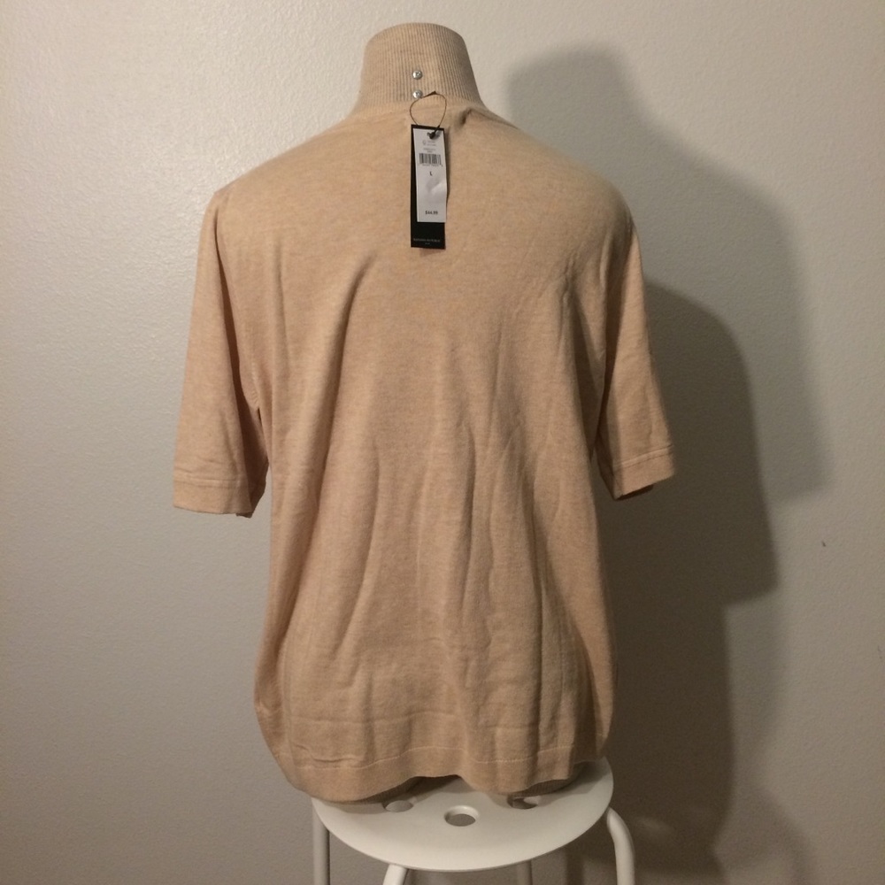 Beige Banana Republic sweater - size L (NWT) - Picture 3 of 7